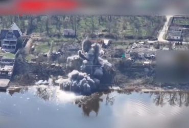 Воздушные силы разнесли роту обеспечения оккупантов на оккупированной Херсонщине (видео)