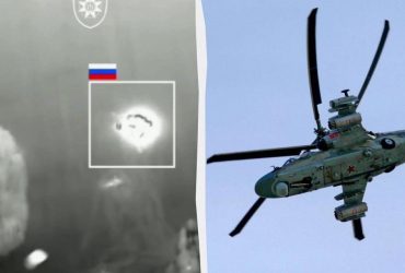 Силы обороны уничтожили 4 вертолета оккупантов за раз (видео)