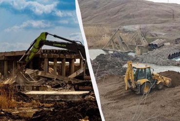 У районі Маріуполя Росія будує одразу три нові мости, - Андрющенко (фото)