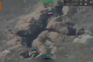 Під час перестрілки український захисник ліквідував ворога звичайним шоломом (відео)