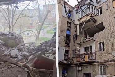 РФ масовано вдарила по центру Херсона: є загиблі, пошкоджено залізничний вокзал (відео)