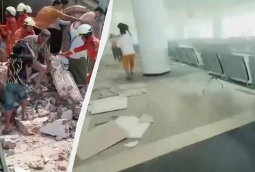 Число погибших при землетрясении в Мьянме превысило 1000 человек (видео)