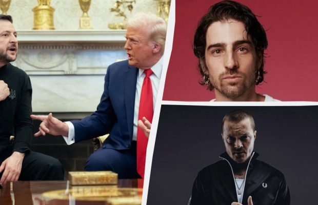 "Маразматик": Дантес та Галич висміяли Трампа у піснях після його сварки із Зеленським