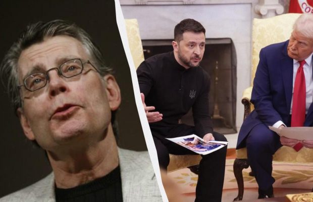 "Має бути соромно": Стівен Кінг розкритикував Трампа після його сварки із Зеленським