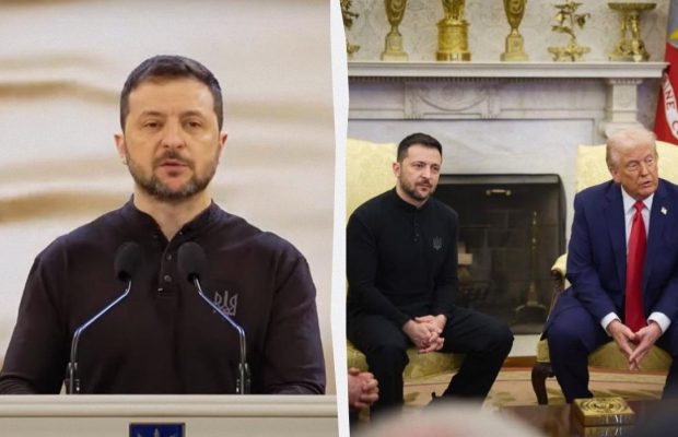 Зеленський після критики Трампа пожартував про свій одяг: "Вибачте, що не в костюмі"