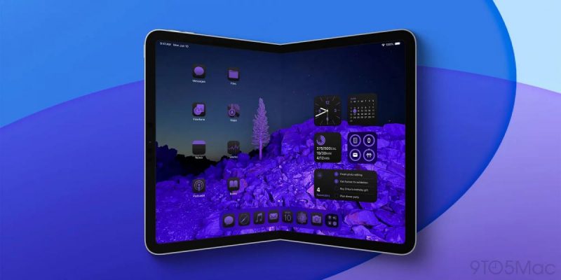 Складной iPad Pro получит подэкранный Face ID / концепт складного iPad Pro Складной iPad Pro получит подэкранный Face ID / концепт складного iPad Pro