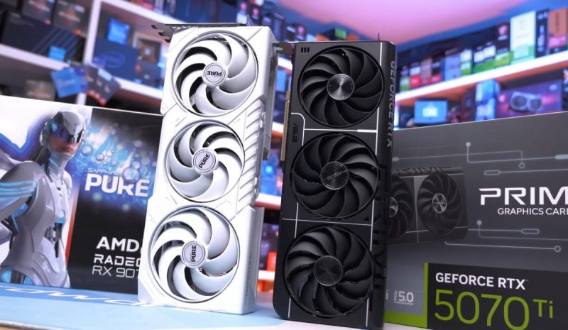 Radeon RX 9070 XT продается более чем в десять раз лучше, чем RTX 5070 Ti / фото TechSpot Radeon RX 9070 XT продается более чем в десять раз лучше, чем RTX 5070 Ti / фото TechSpot