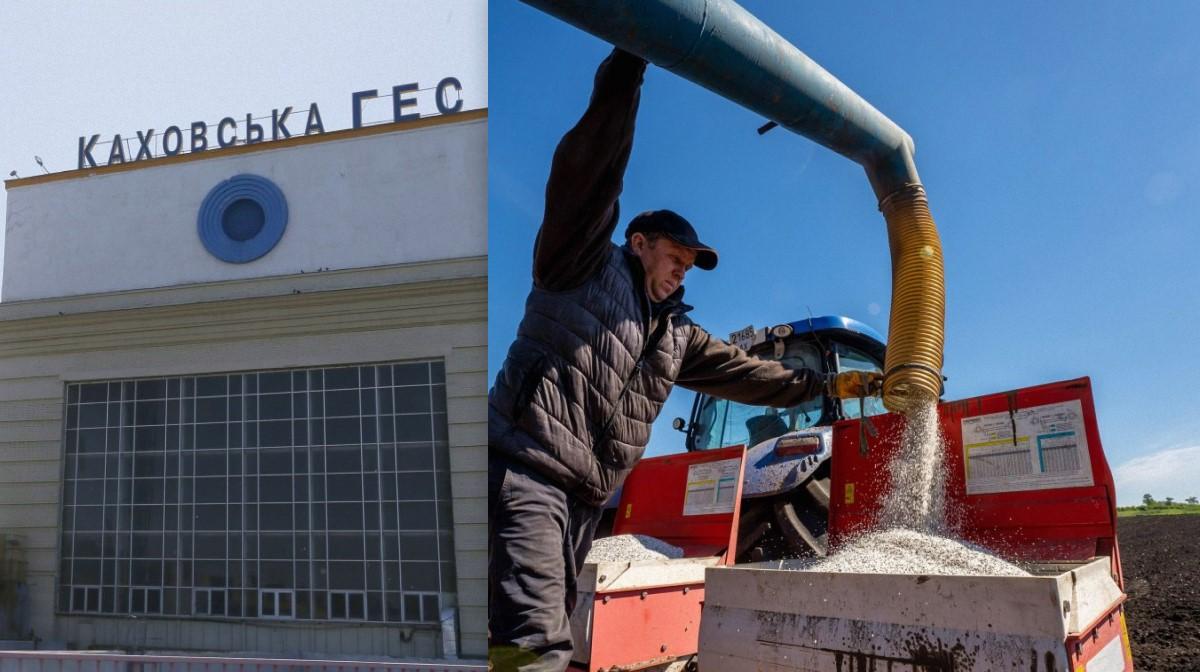 До подрыва Каховское водохранилище обеспечивало орошение большей части юга Украины / коллаж УНИАН, фото УНИАН До подрыва Каховское водохранилище обеспечивало орошение большей части юга Украины / коллаж УНИАН, фото УНИАН