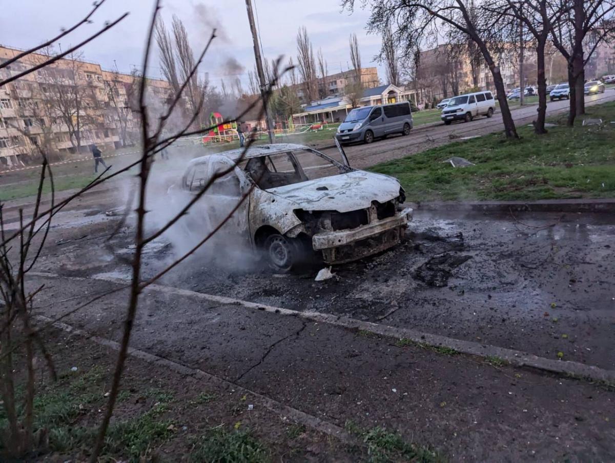 Россия ударила по Кривому Рогу 4 апреля / фото t.me/V_Zelenskiy_official Россия ударила по Кривому Рогу 4 апреля / фото t.me/V_Zelenskiy_official