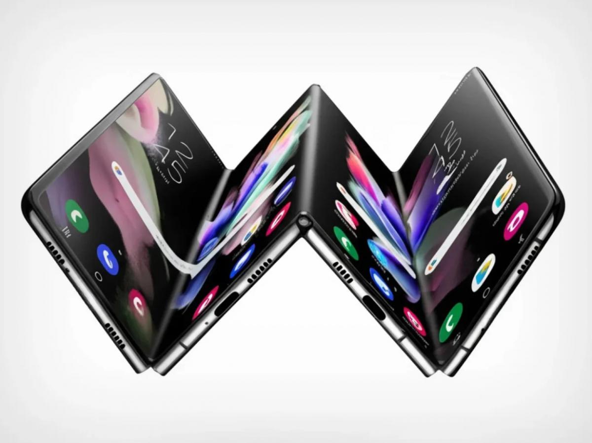 Samsung работает над первой "раскладушкой" с четырьмя экранами / концепт Yankodesig Samsung работает над первой "раскладушкой" с четырьмя экранами / концепт Yankodesig