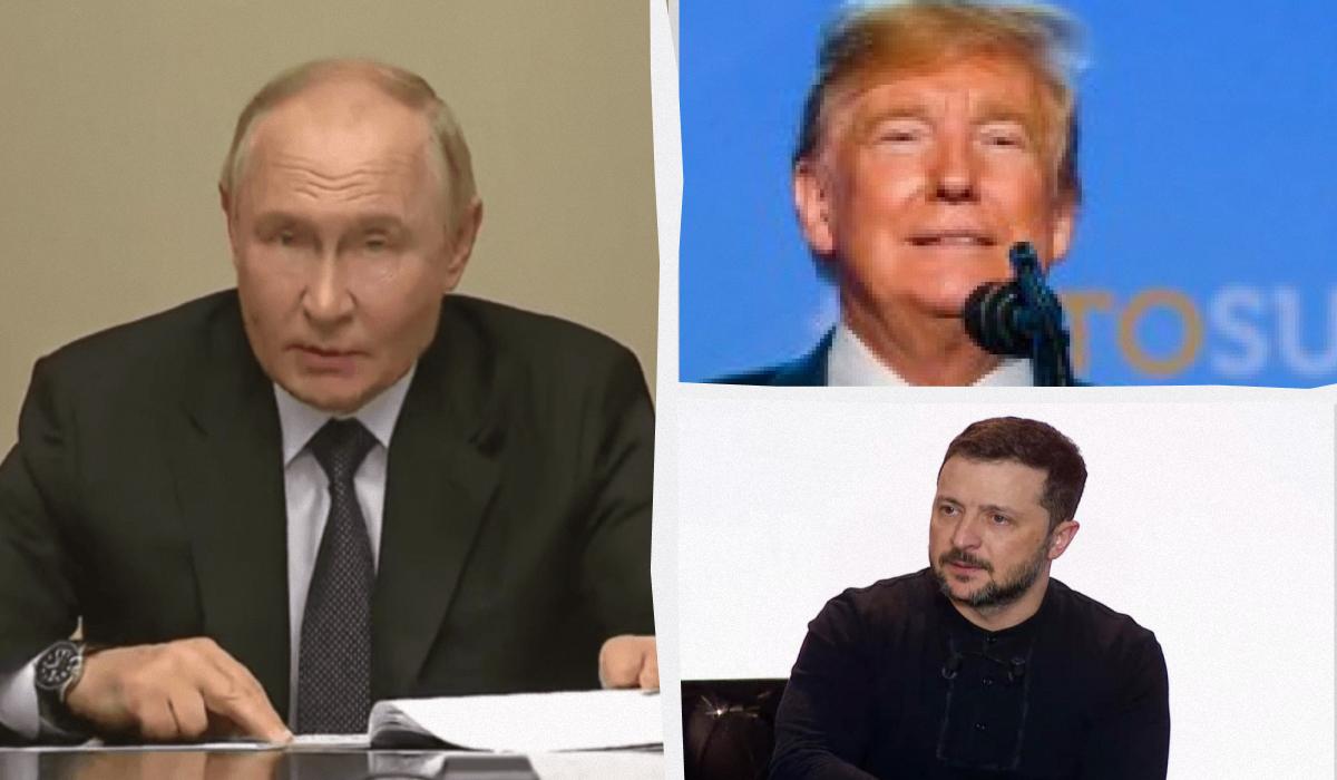Путін налагоджує відносини зі США і не збирається припиняти війну в Україні/ Колаж УНІАН, фото ua.depositphotos.com, УНІАН, скріншот Путін налагоджує відносини зі США і не збирається припиняти війну в Україні/ Колаж УНІАН, фото ua.depositphotos.com, УНІАН, скріншот