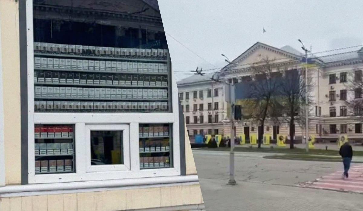 Нелегальными сигаретами торгуют прямо напротив Запорожского горсовета Нелегальными сигаретами торгуют прямо напротив Запорожского горсовета