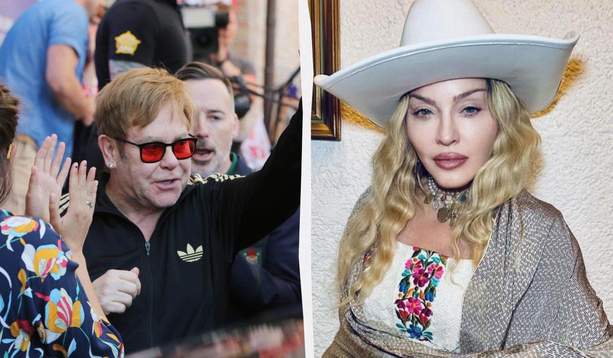 Мадонна сообщила, что Элтон Джон попросил у нее прощения / коллаж УНИАН, скриншот Instagram, фото УНИАН Мадонна сообщила, что Элтон Джон попросил у нее прощения / коллаж УНИАН, скриншот Instagram, фото УНИАН