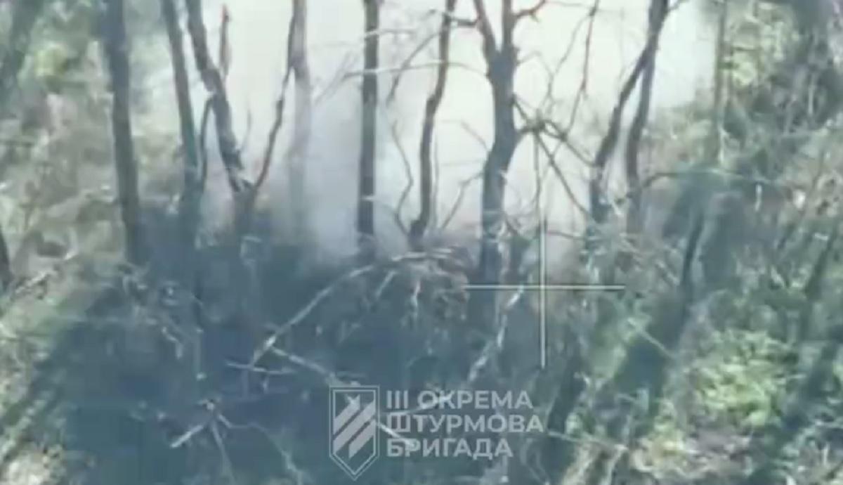 На Донбассе 3 ОШБр разбила полбатальона россиян / скриншот На Донбассе 3 ОШБр разбила полбатальона россиян / скриншот