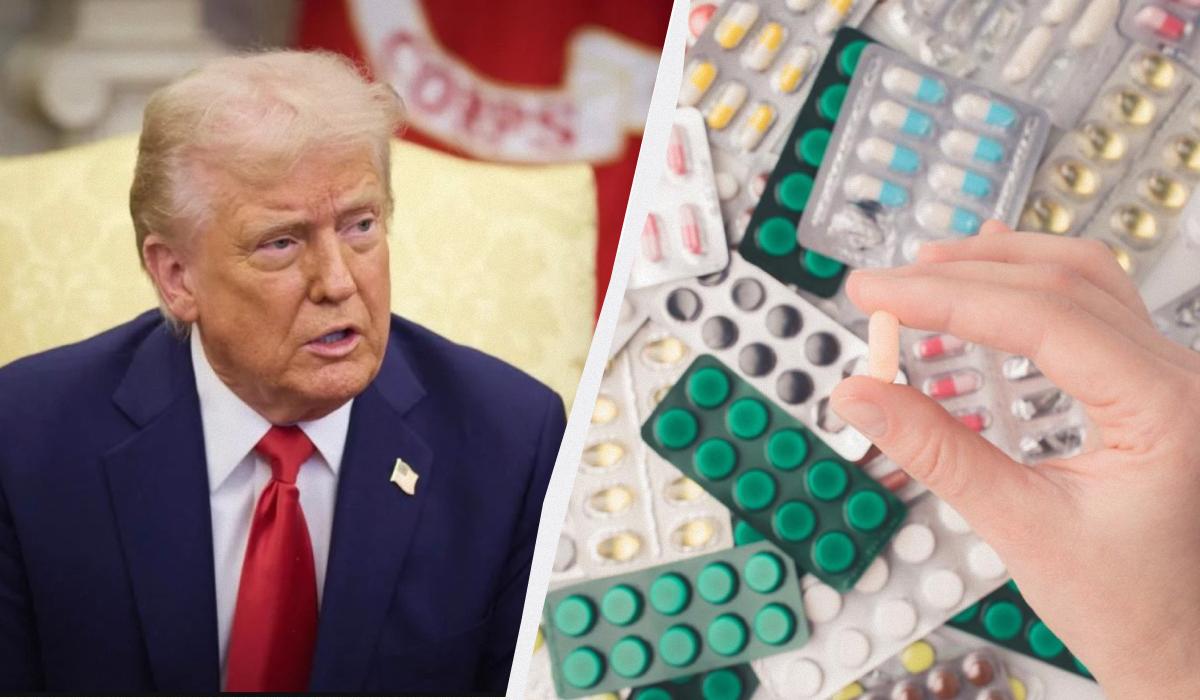 Трамп уже давно сетует на недостаток отечественного фармацевтического производства / коллаж УНИАН, фото ОП, ua.depositphotos.com Трамп уже давно сетует на недостаток отечественного фармацевтического производства / коллаж УНИАН, фото ОП, ua.depositphotos.com