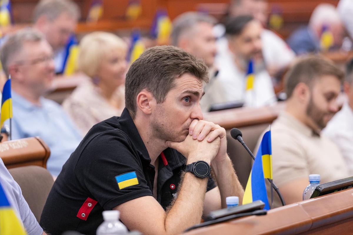Дмитро Білоцерковець є співголовоб франції "Удар" у столичній міськраді / фото facebook.com/dbelotserkovets Дмитро Білоцерковець є співголовоб франції "Удар" у столичній міськраді / фото facebook.com/dbelotserkovets