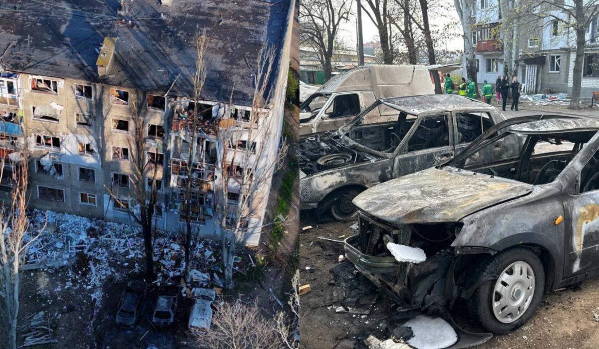 Росія атакувала Миколаїв та Київ дронами / колаж УНІАН, фото ОВА Росія атакувала Миколаїв та Київ дронами / колаж УНІАН, фото ОВА