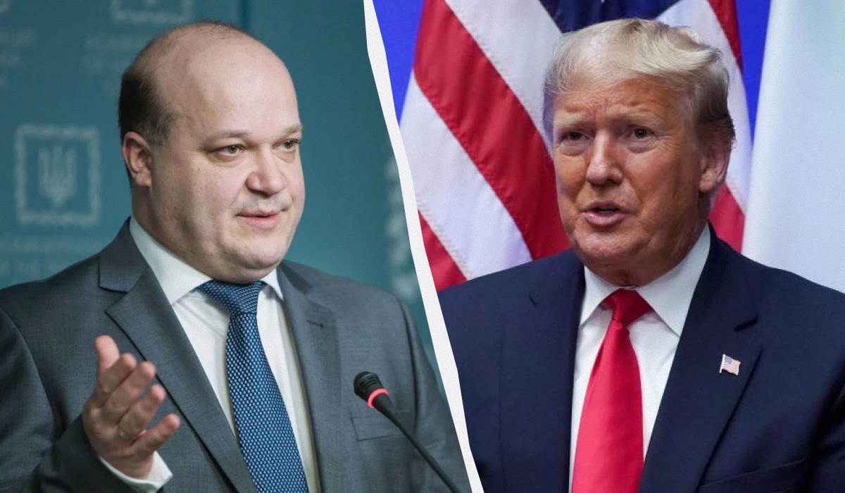 Валерій Чалий був послом України в США за першої каденції Трампа / колаж УНІАН, фото УНІАН, REUTERS Валерій Чалий був послом України в США за першої каденції Трампа / колаж УНІАН, фото УНІАН, REUTERS