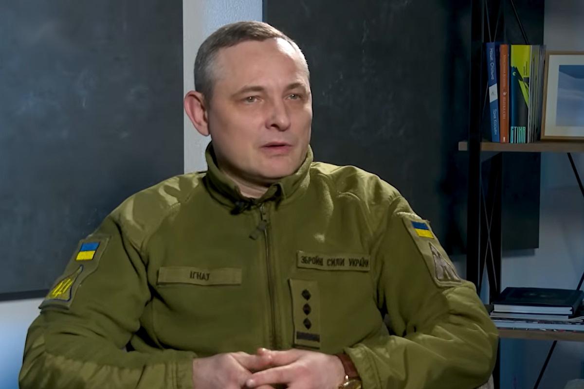 Игнат рассказал о ситуации с ракетами для систем ПВО / скриншот Игнат рассказал о ситуации с ракетами для систем ПВО / скриншот