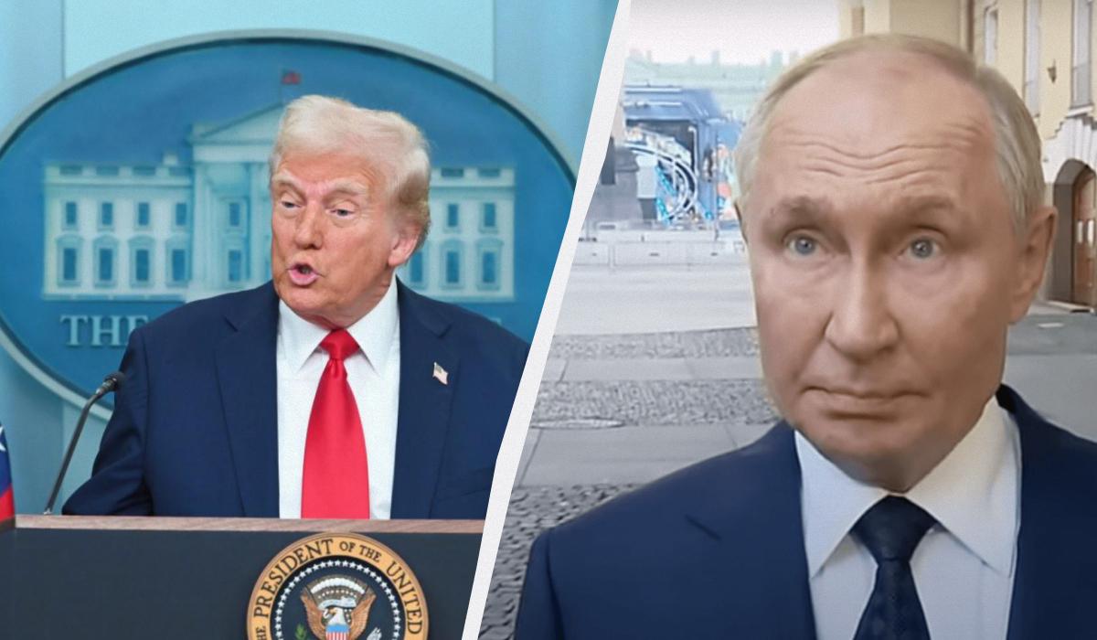 Трамп дал Путину времени до конца месяца / коллаж УНИАН, фото ua.depositphotos.com, скриншот с видео Трамп дал Путину времени до конца месяца / коллаж УНИАН, фото ua.depositphotos.com, скриншот с видео
