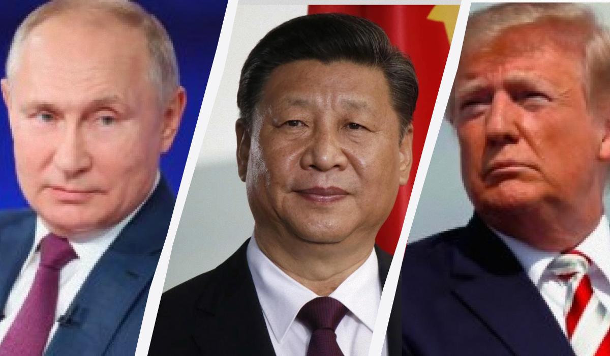 Три мировых лидера могут поделить между собой сферы влияния в мире / Коллаж УНИАН, фото depositphotos.com, REUTERS, скриншот Три мировых лидера могут поделить между собой сферы влияния в мире / Коллаж УНИАН, фото depositphotos.com, REUTERS, скриншот