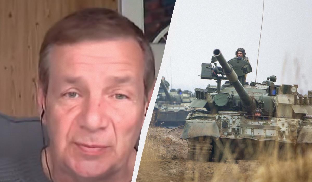 Олексій Гетьман вважає, що війська РФ з Курської області будуть використані для просування вглиб Сумщини / колаж УНІАН, фото скріншот з відео, wikimedia.org Олексій Гетьман вважає, що війська РФ з Курської області будуть використані для просування вглиб Сумщини / колаж УНІАН, фото скріншот з відео, wikimedia.org