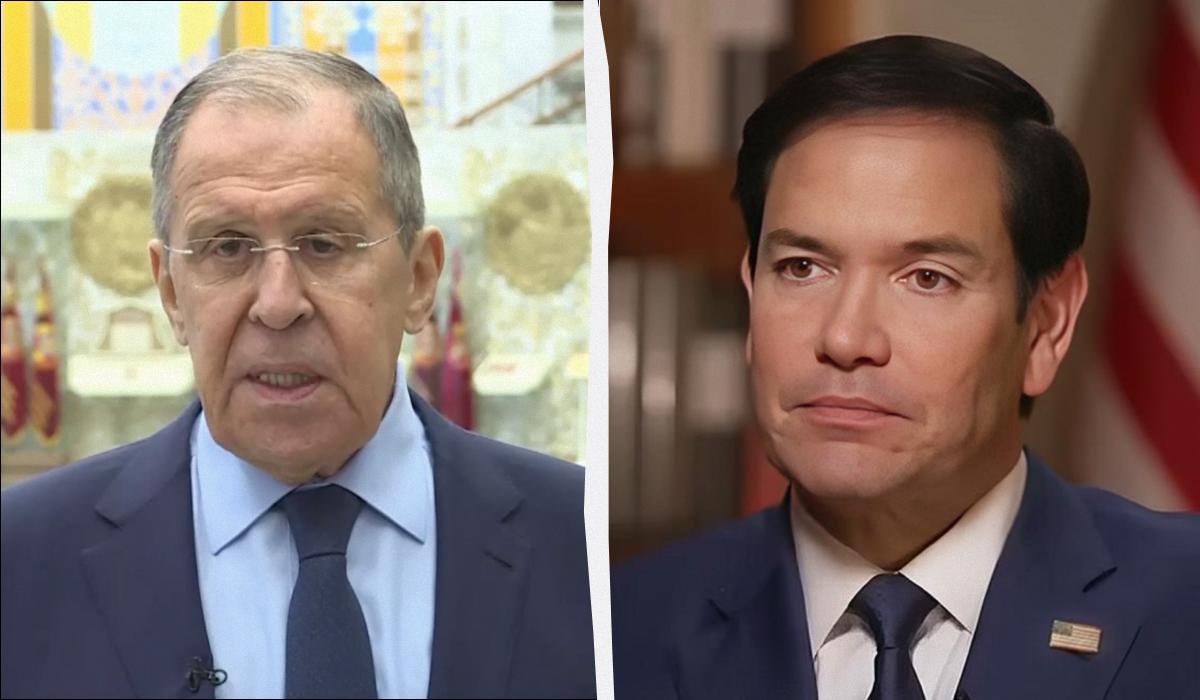 Рубио провел телефонный разговор с Лавровым / коллаж УНИАН, скриншоты Рубио провел телефонный разговор с Лавровым / коллаж УНИАН, скриншоты