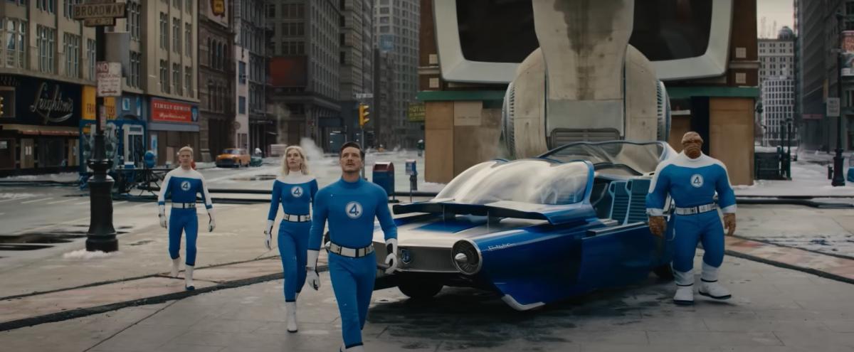 Фантастическая четверка 2025 - новый трейлер и дата выхода в прокат ...