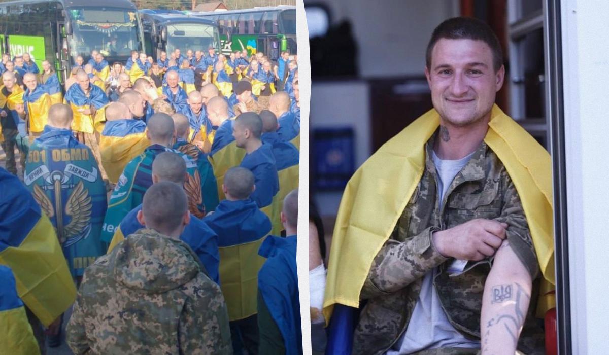 Українці повертаються з полону / колаж УНІАН, фото Telegram/@V_Zelenskiy_official Українці повертаються з полону / колаж УНІАН, фото Telegram/@V_Zelenskiy_official