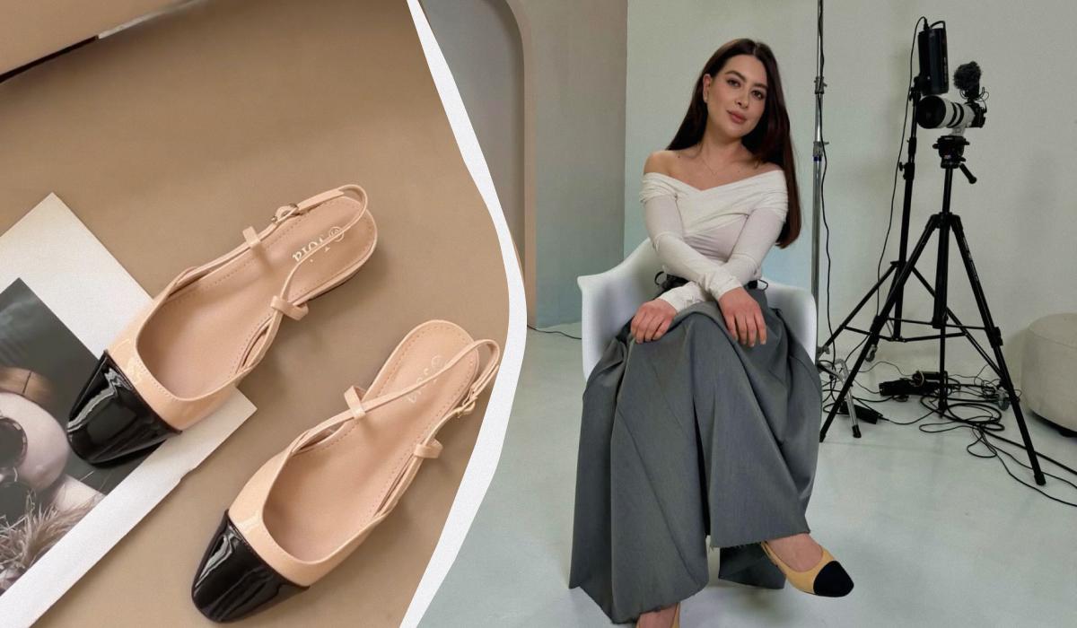 Раміна Есхакзай показала, як створити стильний образ з взуттям у стилі Chanel / колаж УНІАН, скріншот Instagram Раміна Есхакзай показала, як створити стильний образ з взуттям у стилі Chanel / колаж УНІАН, скріншот Instagram