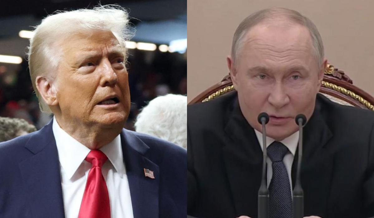 Трамп вирішив "винагородити" Путіна за його агресію проти України, зазначив редактор / колаж УНІАН, фото GettyImages, скріншот Трамп вирішив "винагородити" Путіна за його агресію проти України, зазначив редактор / колаж УНІАН, фото GettyImages, скріншот