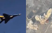 МиГ-29 метнул бомбу в бункер с офицерами РФ: Forbes раскрыл подробности (видео)