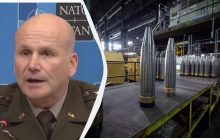 Генерал Каволі: Скоро РФ випускатиме втричі більше артснарядів, ніж США і Європа разом