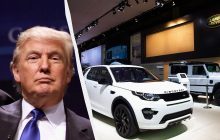 Британская компания Jaguar Land Rover приостановила поставки авто в США из-за пошлин Трампа