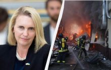После критики Зеленского: посол США упомянула Россию в заявлении о ракетной атаке на Украину