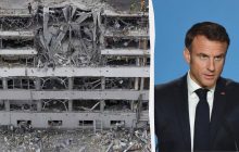 Должны быть решительные действия в отношении РФ: Макрон резко отреагировал на последние удары по Украине
