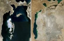 Одно из крупнейших озер мира превратилось в самую молодую пустыню в мире: как это произошло