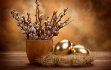 Как покрасить яйца на Пасху в золотой цвет: простой способ в домашних условиях