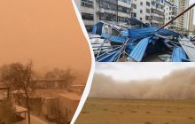 Паника, пыль и пустые прилавки: в Китае бушуют ветры невиданной силы (видео)