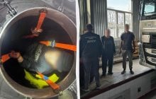 На границе с Молдовой зафиксировали экстремальный способ покинуть Украину (фото)