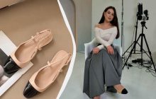 Трендовая обувь на весну в стиле Chanel: Рамина показала, с чем ее сочетать