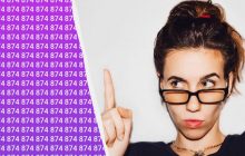 Надо найти число 814 среди сотни других за 5 секунд в сверхсложной головоломке