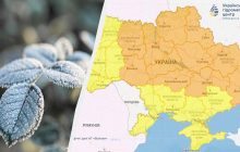 Наприкінці квітня Україну атакують заморозки: температура впаде до "мінусів" (карта)