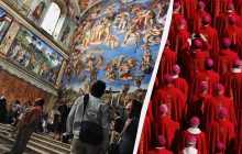 Ватикан закрив Сікстинську капелу для туристів на час виборів нового Папи