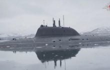 Россияне показали запуск ракеты "Калибр" с атомной субмарины последнего поколения (видео)
