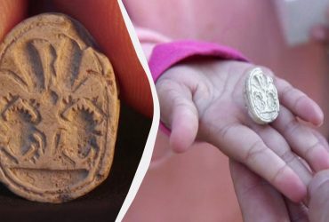 В Израиле трехлетний ребенок случайно нашел 3800-летний амулет (фото)