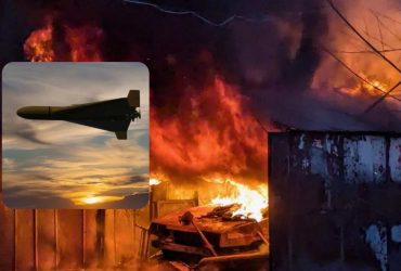 РФ масовано атакувала шахедами Кривий Ріг, у Києві - впали уламки