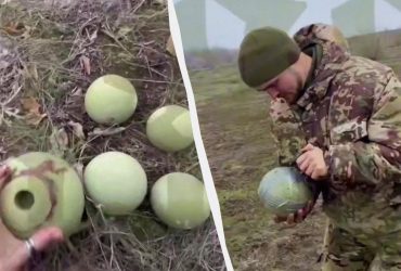 Бойові колобки: росіяни почали виробляти ґнотові гранати, як у XVII столітті (відео)