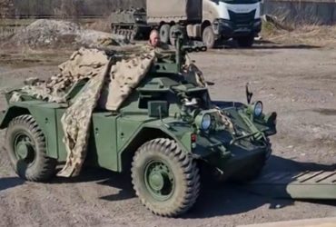 У ВСУ засветился один из самых маленьких броневиков в мире