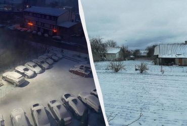 Зима вернулась: Украину засыпает снегом (фото, видео)